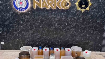 İstanbul’un Esenyurt ilçesinde düzenlenen operasyonlarda 154 kilo 650 gram metamfetamin