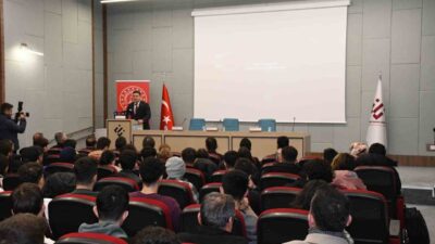 Eskişehir Cumhuriyet Başsavcısı Üzeyir Karakülah, üniversite öğrencilerini son zamanlarda artan