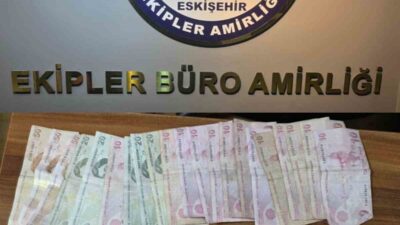 Eskişehir’de polis ekiplerince dilencilik yapan 40 şahsa 70 bin 560