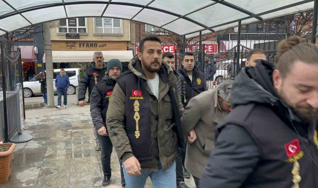 Eskişehir’de gazeteci Hakkı Sağlam’a saldırı olayı ile alakalı gözaltına alınan