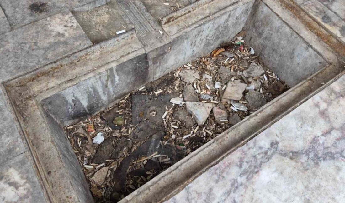 Eskişehir’de bakımı yapıldıktan kısa süre sonra duyarsız vatandaşlar tarafından içine