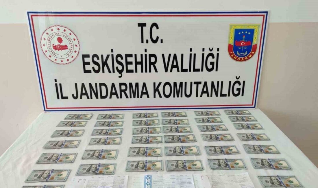 Eskişehir’de jandarma ekiplerince düzenlenen tefecilik operasyonunda bir kişi yakalanırken, yapılan