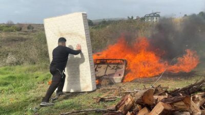 Antalya’nın Alanya ilçesinde işlettiği restoranda çalışan personelin kalması için kiraladığı