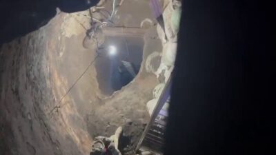 Hatay’da define aramak için evinin bahçesine 40 metre derinliğinde, 3