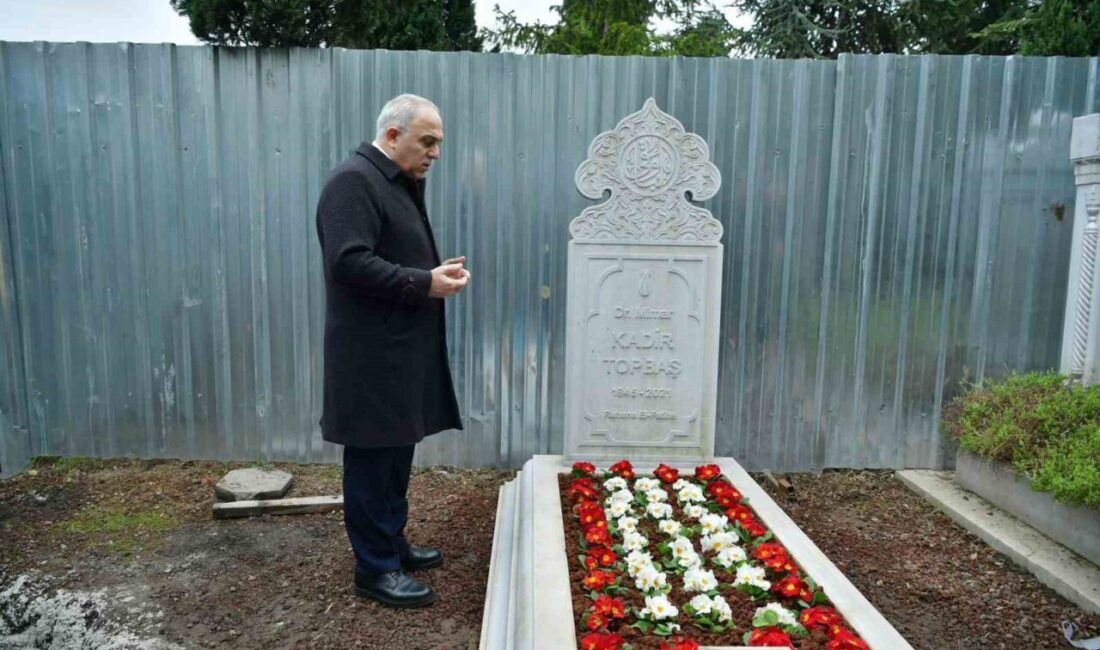 Eski İstanbul Büyükşehir Belediye Başkanı Kadir Topbaş, vefatının yıl dönümünde