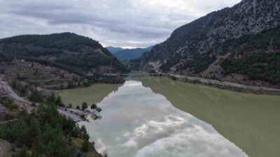 Adana’da yağışların ardından Feke Barajı’nın doluluk oranı arttı. Geçen yıl