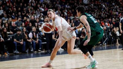 FIBA Kadınlar Avrupa Kupası çeyrek final rövanş maçında ÇİMSA ÇBK