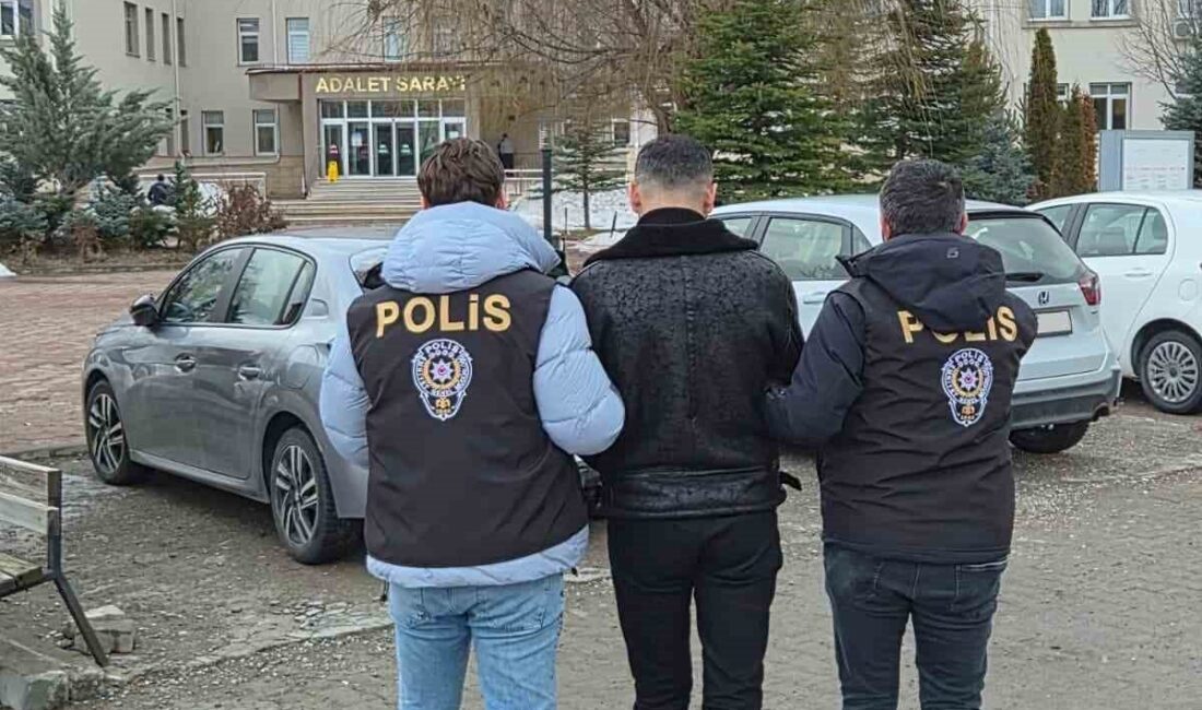Sivas’ta hakkında kesinleşmiş 15 yıl 1 ay hapis cezası bulunan