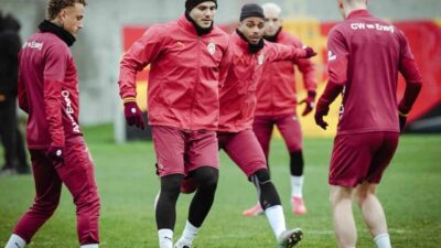 Galatasaray, Ziraat Türkiye Kupası’nda İstanbulspor ile yapacağı maçın hazırlıklarını yaptığı