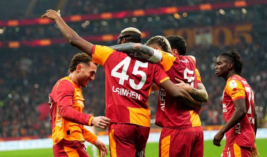 Galatasaray, Trendyol Süper Lig’de 22. haftanın sonunda 55 puan toplarken,