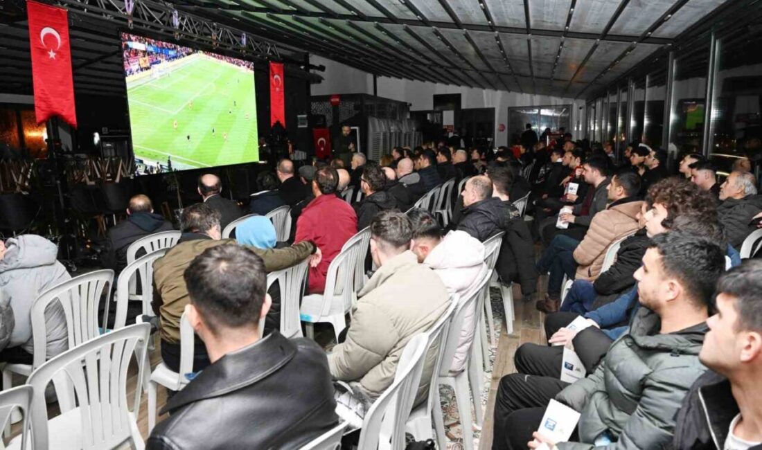 Isparta Belediyesi, Galatasaray’ın, Juventus ile oynadığı UEFA Şampiyonlar Ligi son