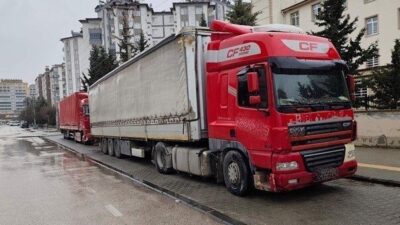 Gaziantep’te şehir içinde hatalı park eden toplam 734 ağır vasıta