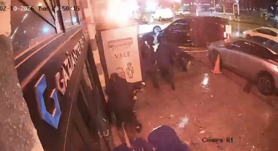 Gaziantep’te lüks eğlence mekanı ve restorana silahlı saldırı anlarına ait