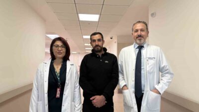 Geçmeyen öksürüğü nedeniyle doktora giden 30 yaşındaki Mahir Alagöz’e yapılan