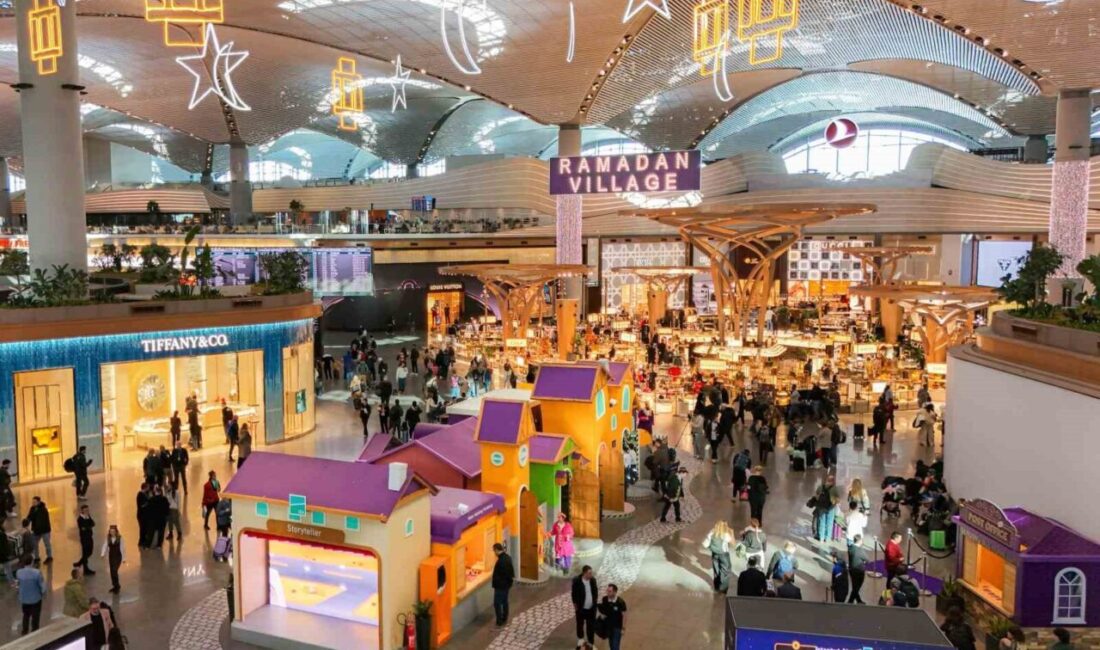 İGA İstanbul Havalimanı hazırladığı “Ramazan Şenliği” ve kurduğu ‘Ramazan Köyü’