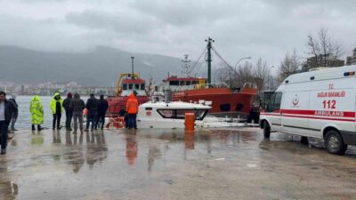 Gemlik Körfezi açıklarında denizde bir erkek cesedi bulundu. Edinilen bilgiye