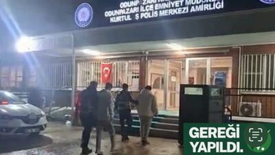 Eskişehir’de çevreyolu kenarında araçlarında bulunan çakarları yakarak sahte radar taklidi