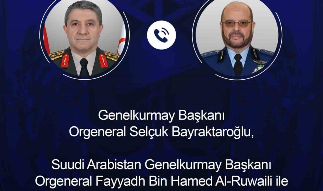 Genelkurmay Başkanı Orgeneral Selçuk Bayraktaroğlu, Suudi Arabistan Genelkurmay Başkanı Orgeneral