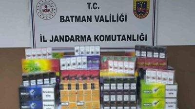 Batman’ın Gercüş ilçesinde jandarma ekiplerince düzenlenen operasyonda 5 bin 728