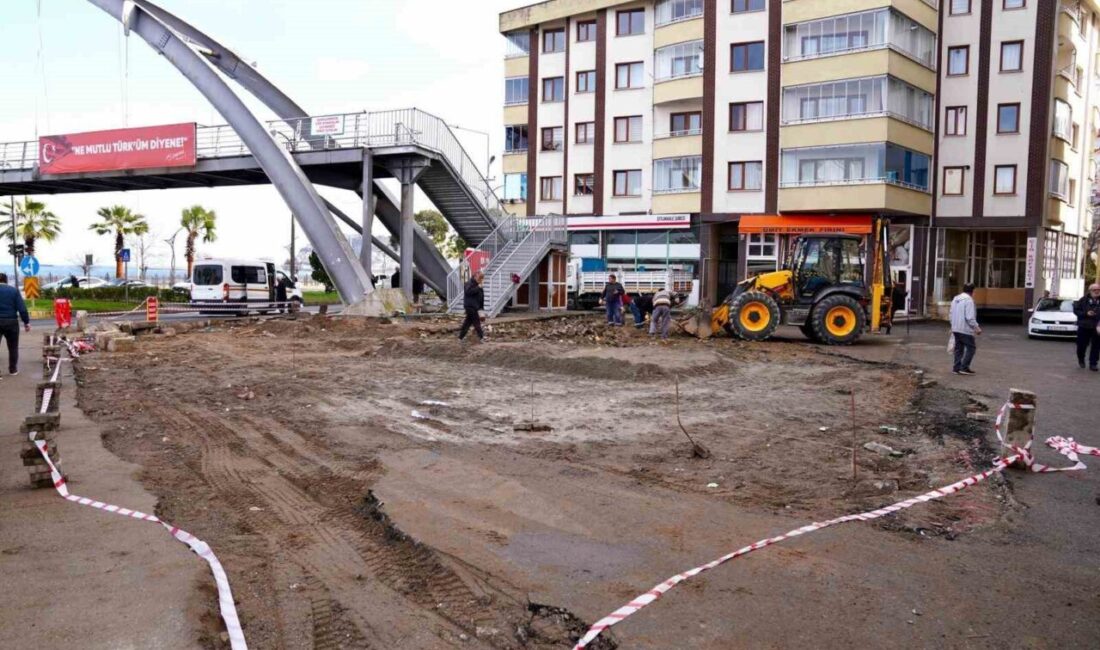 Giresun Belediye Başkanı Fuat Köse, Çıtlakkale Mahallesi’nde 606 metrekarelik alanda