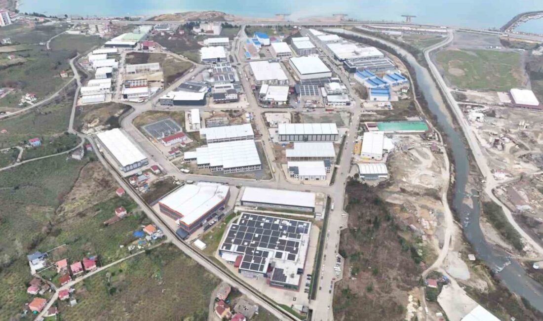 Giresun’da Sanayi ve Teknoloji Bakanlığı desteğiyle Organize Sanayi Bölgelerine sağlanan