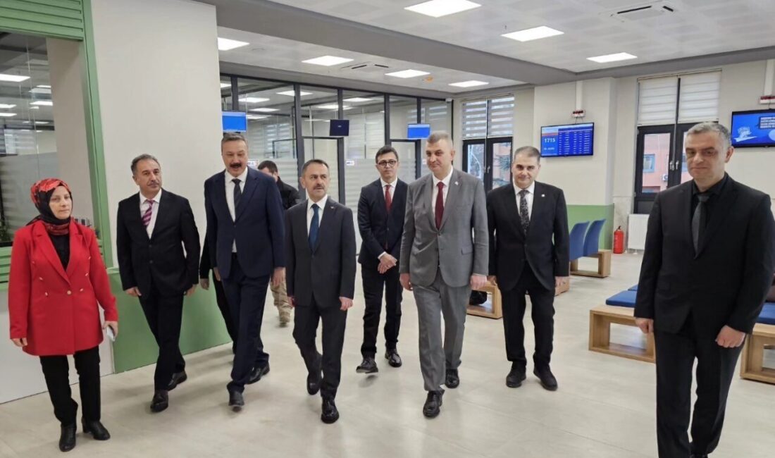Gölcük’te yapımı tamamlanan ve kamu birimlerinin taşınmasıyla faaliyete geçen yeni