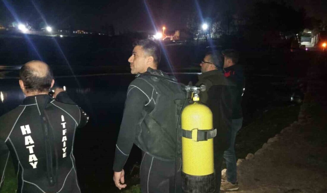 Hatay’ın Reyhanlı ilçesinde kaybolan 13 yaşındaki çocuk, gölde başlatılan çalışmalar