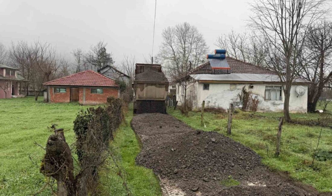 DÜZCE (İHA) – Düzce’nin Gölyaka İlçesi Özel İdaresi Müdürlüğü ekipleri