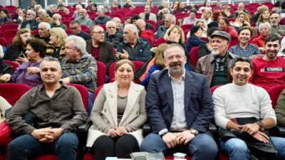 Gömeç ilçesinde, Belediye Bağlama Grubu tarafından düzenlenen “Bağlama Düzeni” Konserinde,