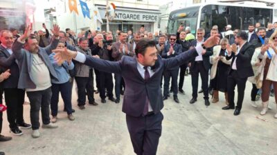 AK Parti Bodrum İlçe Başkanlığı’na atanan Seha Ergene, davullu zurnalı