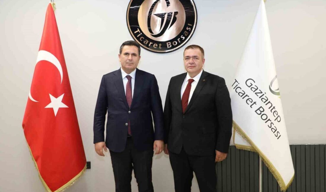 Gaziantep Ticaret Borsası (GTB) Meclis Başkanı Ahmet Tiryakioğlu ve Yönetim