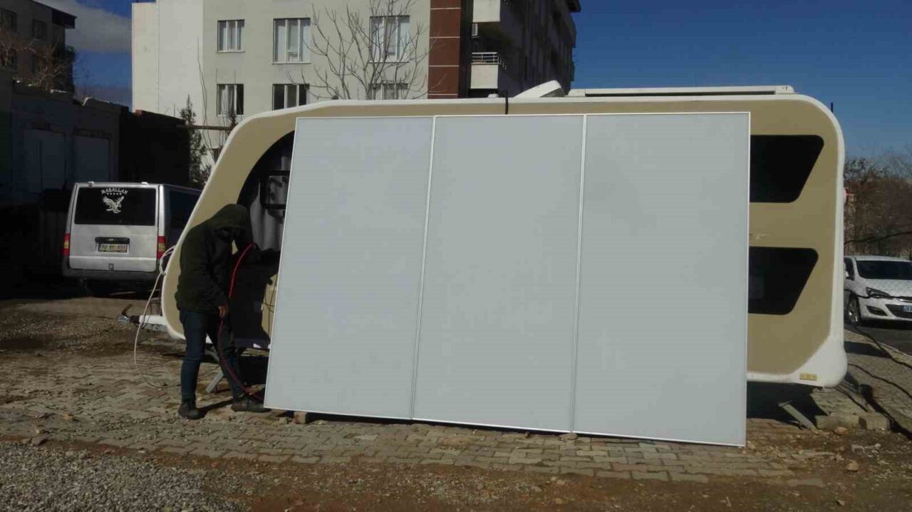 Batman’ın Gercüş ilçesinde bir girişimci, güneş panellerinin kullanım alanını değiştirecek