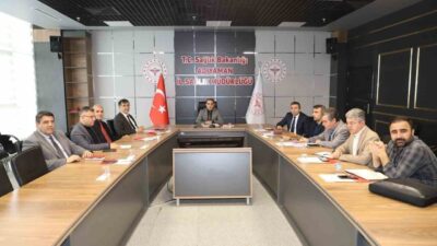 Adıyaman genelinde yürütülen sağlık hizmetlerinin ele alındığı haftalık koordinasyon toplantısı,
