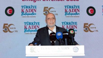 Hak İşçi Sendikaları Konfederasyonu (HAK-İŞ) ve HİZMET-İŞ Genel Başkanı Mahmut