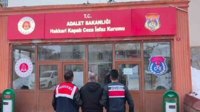 Hakkari İl Jandarma Komutanlığı ekiplerince yürütülen çalışmalar kapsamında hakkında 13
