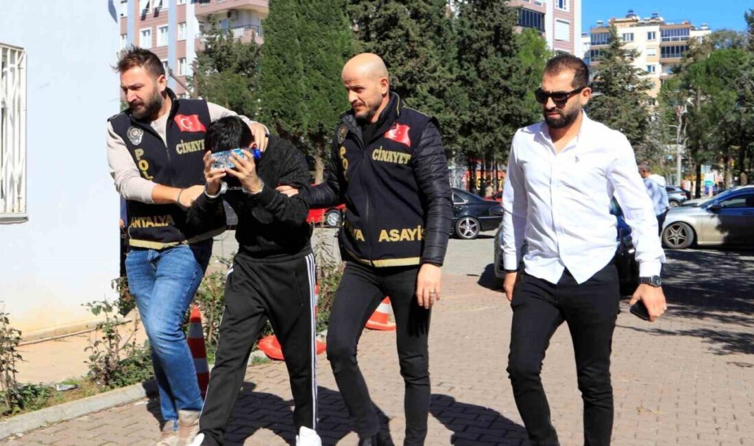 Antalya’da 37 haftalık hamile eşini bacaklarından silahla vurarak yaralayan şahıs,