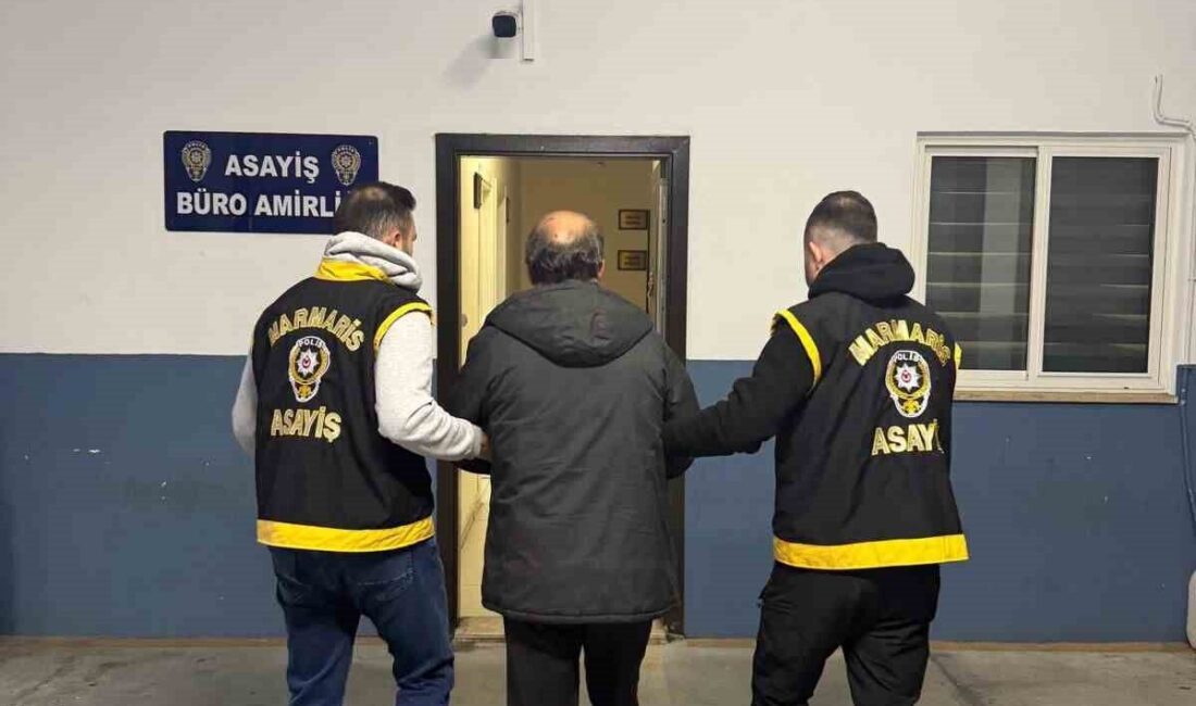 Muğla’nın Marmaris ilçesinde hakkında toplam 28 yıl 3 ay kesinleşmiş