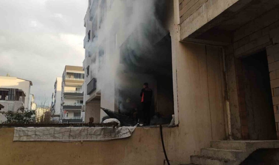 Hatay’ın İskenderun ilçesinde bir apartman dairesinde ve metruk binada çıkan