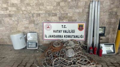 Hatay İl Jandarma Komutanlığı ekipleri, Antakya ilçesinde kamu kurumuna ait