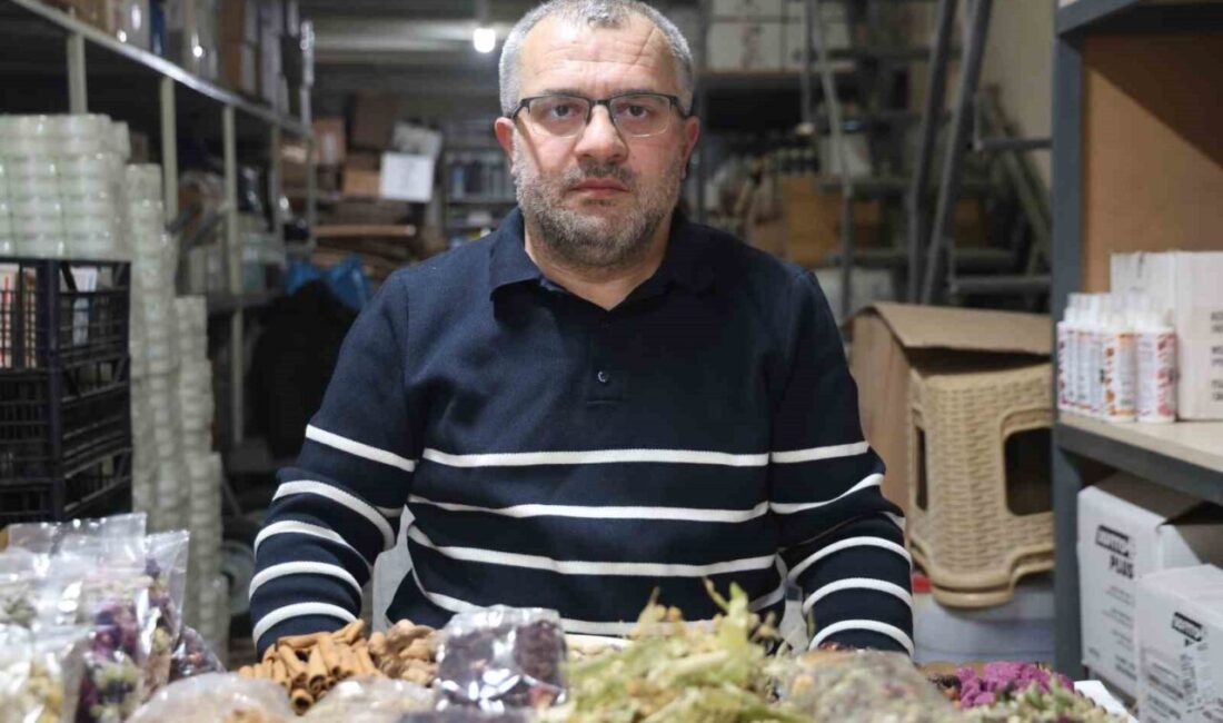 Elazığ’da soğuk havaların etkisini sürdürmesinden dolayı, vatandaşlar alternatif tıp ürünlerine