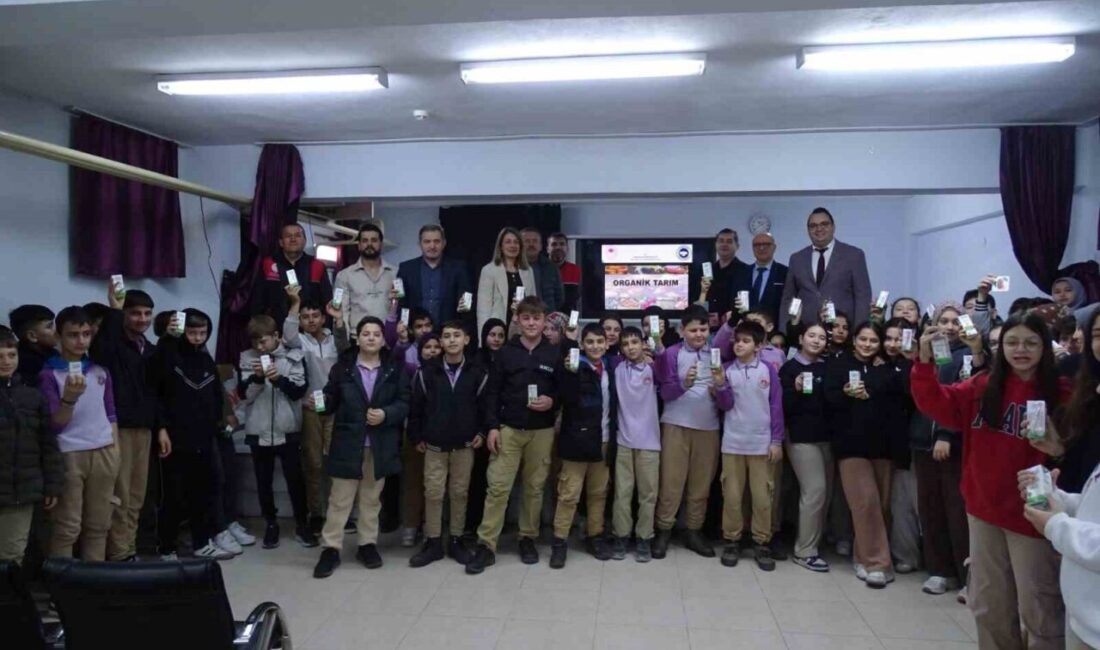 Balıkesir’in Havran ilçesinde, İlçe Tarım ve Orman Müdürlüğü okullarda Organik