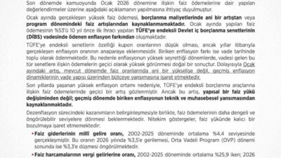 Hazine ve Maliye Bakanlığı, son yıllarda yaşanan enflasyon ortamı nedeniyle