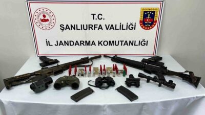 Şanlıurfa’nın Hilvan ilçesinde düzenlenen ruhsatsız silah operasyonunda 3 kişi gözaltına