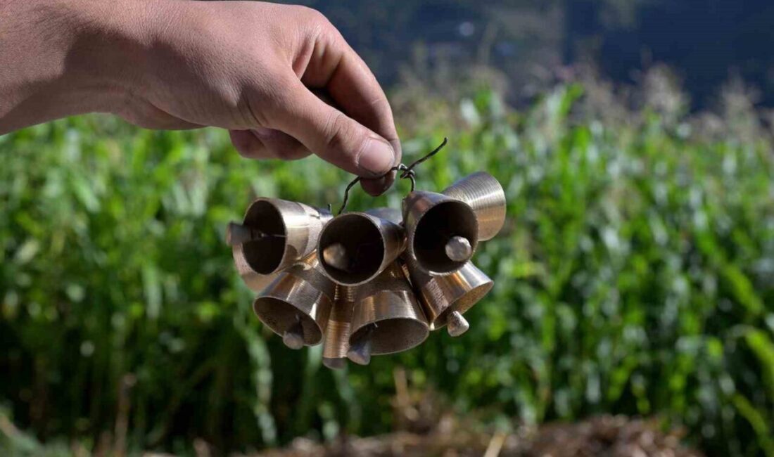 Gümüşhane’nin Kürtün ilçesinde hurda musluk ve pirinç atıklardan el emeğiyle