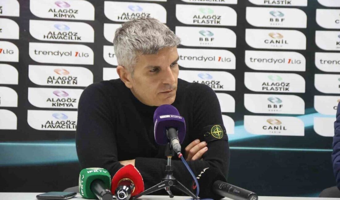 Trendyol 1. Lig’in 27. haftasında oynanan Iğdır Futbol Kulübü-Esenler Erokspor