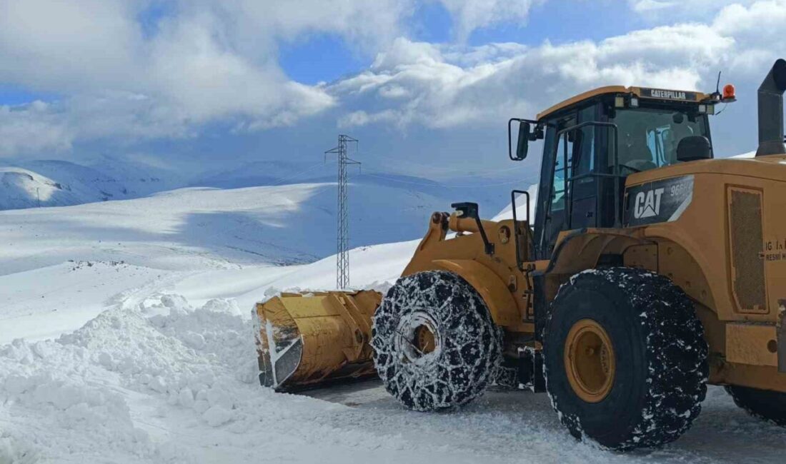 Iğdır’da yoğun kar yağışı nedeniyle ulaşıma kapanan 19 köy yolunda