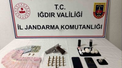 Iğdır İl Jandarma Komutanlığı ekipleri tarafından “Uyuşturucu/Uyarıcı Madde İmal ve
