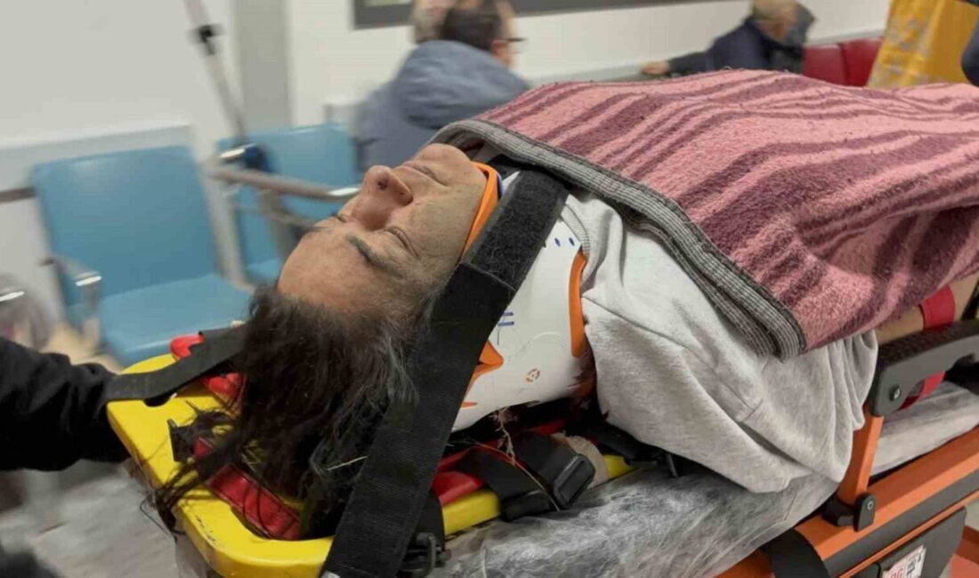 Aksaray’da Ihlara Vadisi’nde yaklaşık 50 metre yükseklikten düşen kadın ağır