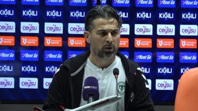 Konyaspor Teknik Direktörü İlhan Palut, Alanyaspor maçının ardından, “Bir şekilde