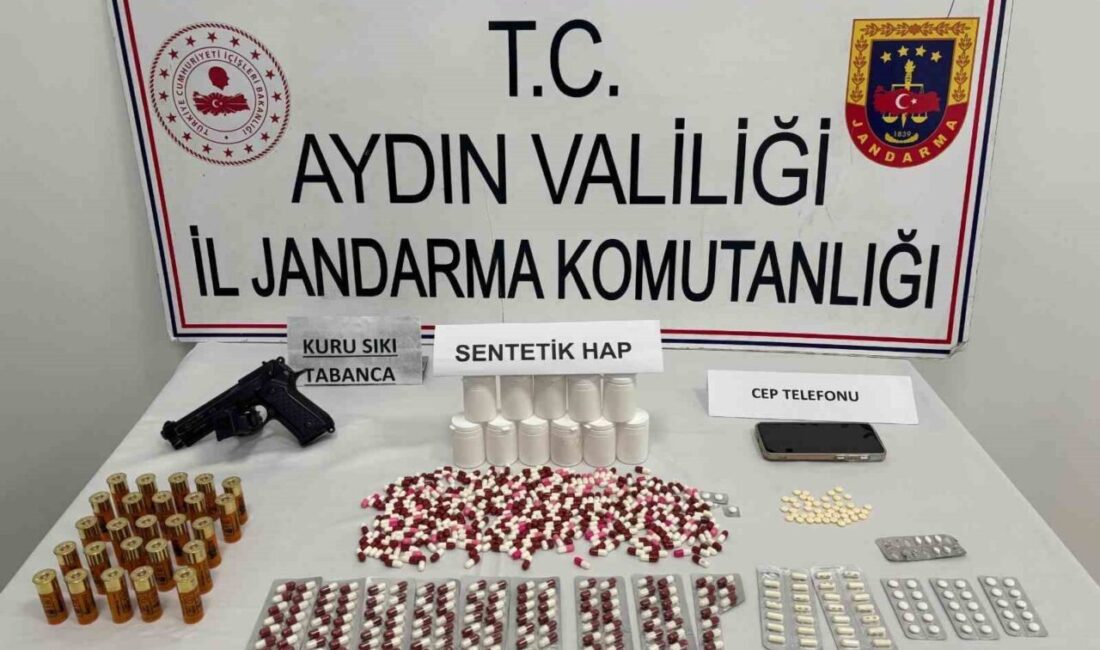 Aydın’ın İncirliova ilçesindeyapılan uyuşturucu operasyonunda 1 şüpheli yakalandı, çok sayıda